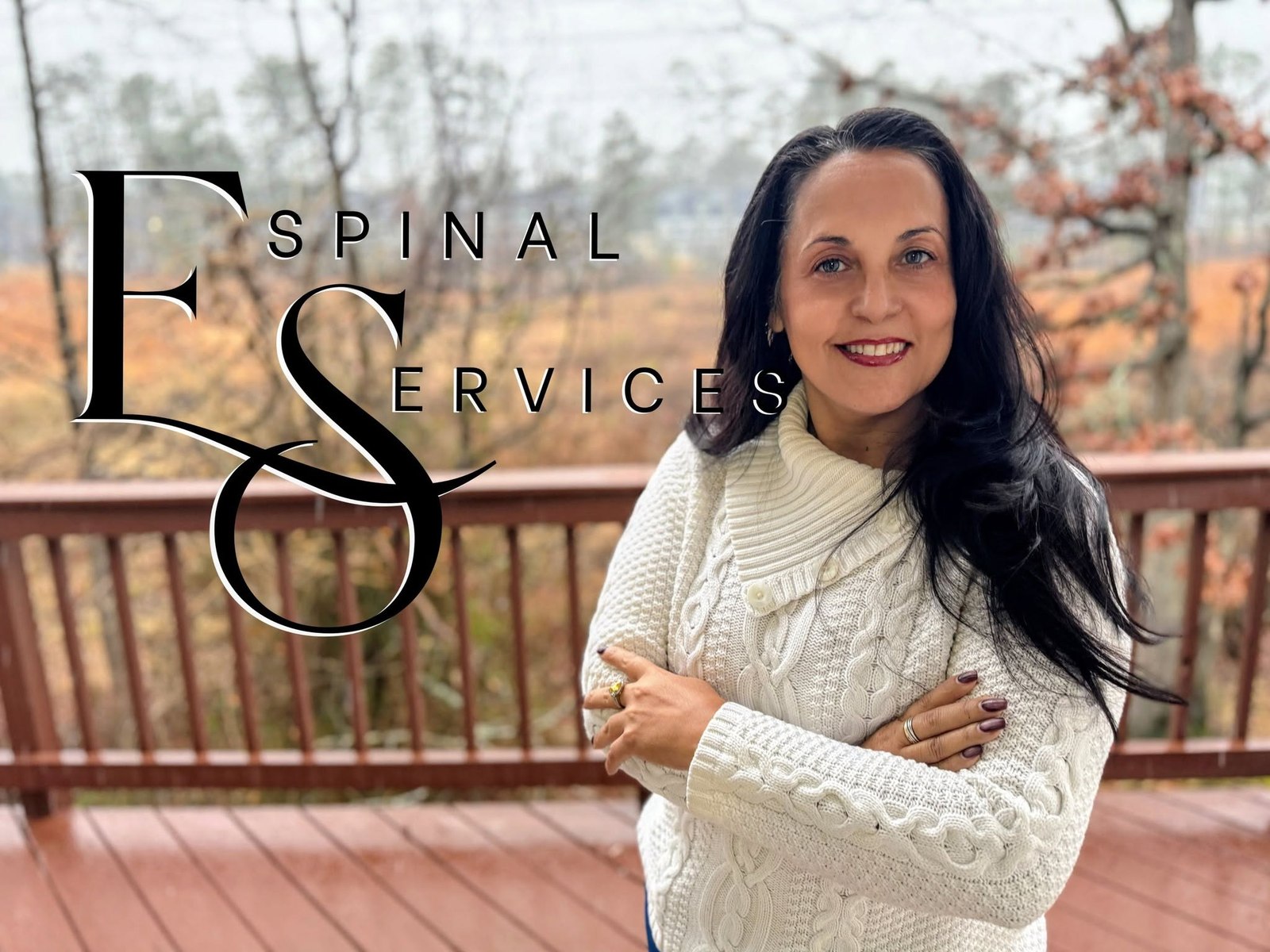 Ana Espinal, founder of Espinal Services LLC, smiling outdoors, representing personalized community service in Chester, Virginia
